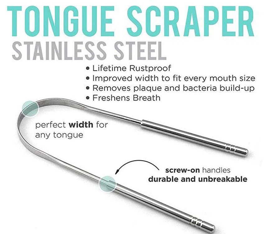 stainless steel tongue cleaner details stainless steel tongue cleaner details