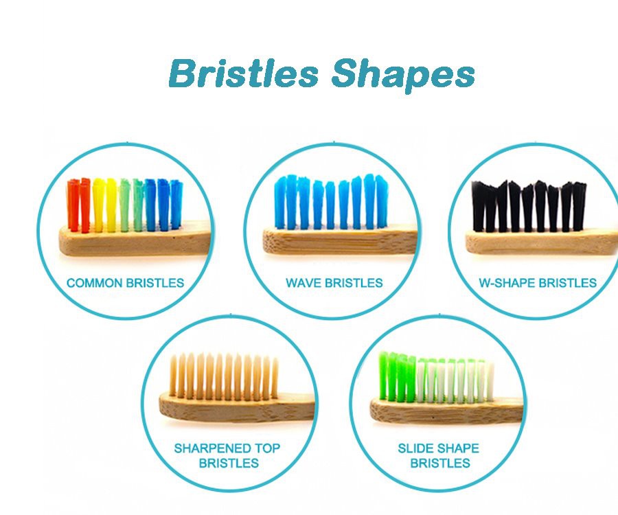 toothbrush bristles shapes