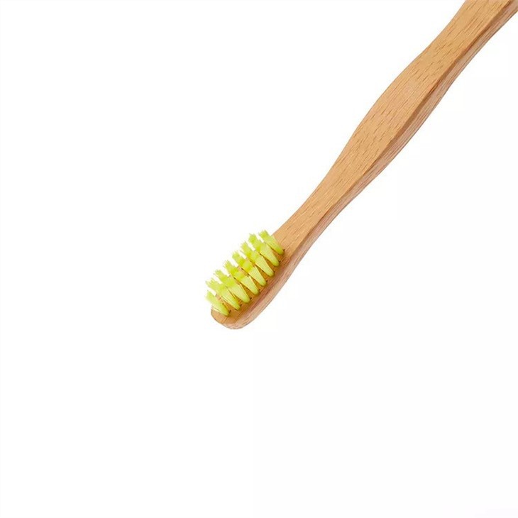 colorful bamboo toothbrush 6 pack