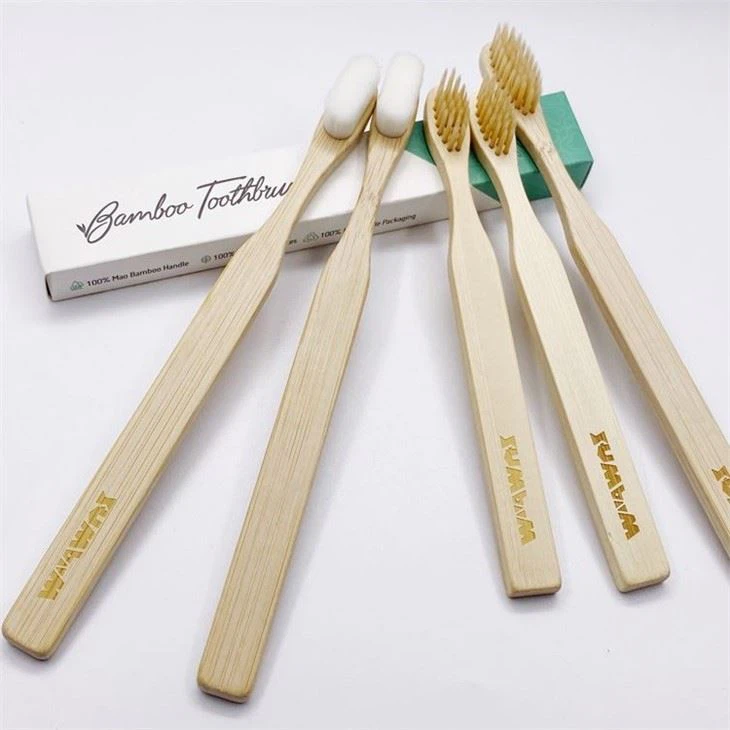 পুনর্ব্যবহারযোগ্য প্রাকৃতিক বাঁশের টুথব্রাশ
