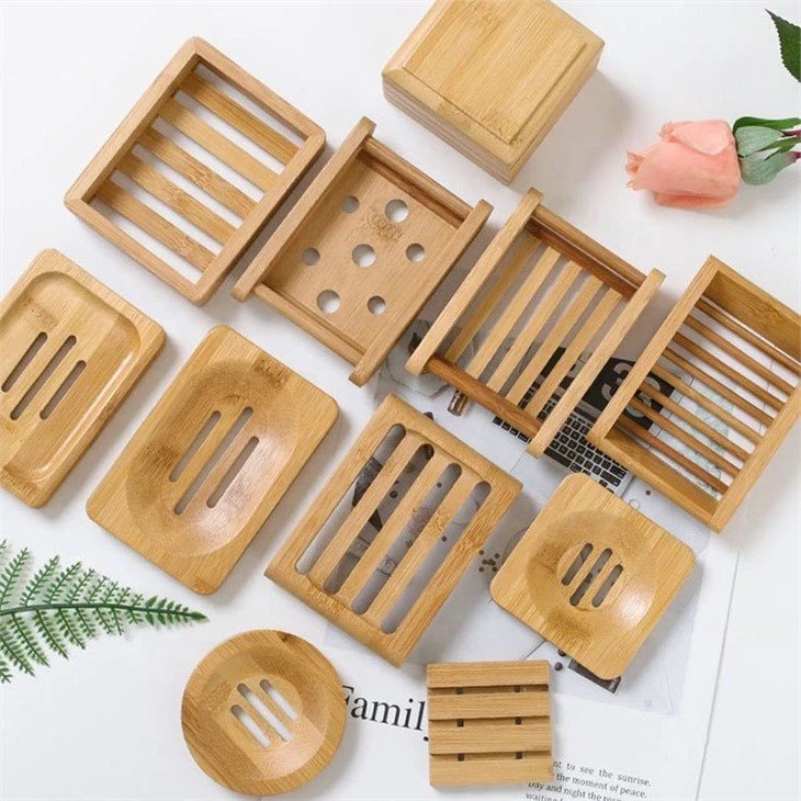 Sustainable Bamboo Soap Holders For Bathroom